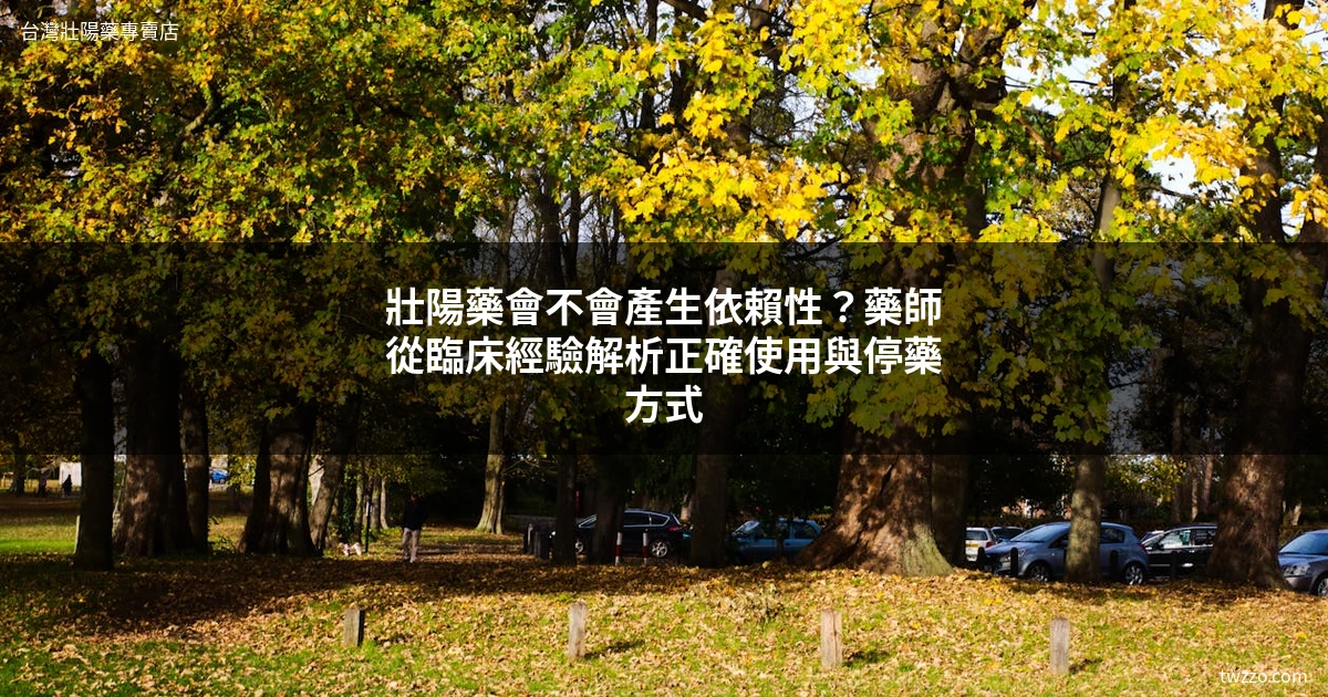 壯陽藥依賴性
